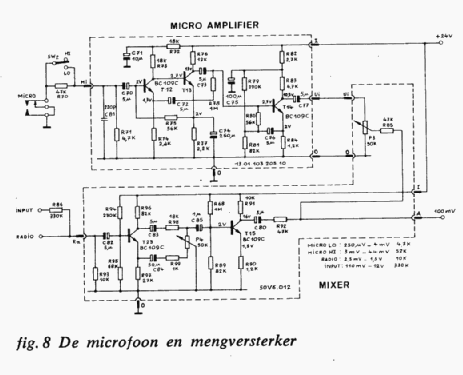 Professional Tape Recorder R73; Carad; Kuurne (ID = 1332214) Ton-Bild