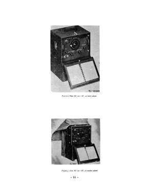 SCR-211-B Frequency Meter Set ; Cardwell Mfg. Corp., (ID = 2968914) Ausrüstung