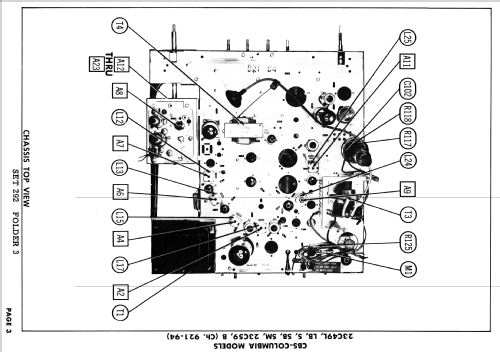 23C49SM Ch= 921-94; CBS-Columbia Inc.; (ID = 2646023) Television