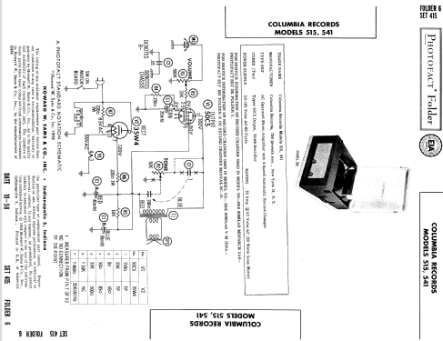 515 ; CBS-Columbia Inc.; (ID = 777611) R-Player