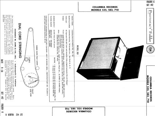 583 ; CBS-Columbia Inc.; (ID = 783599) Radio