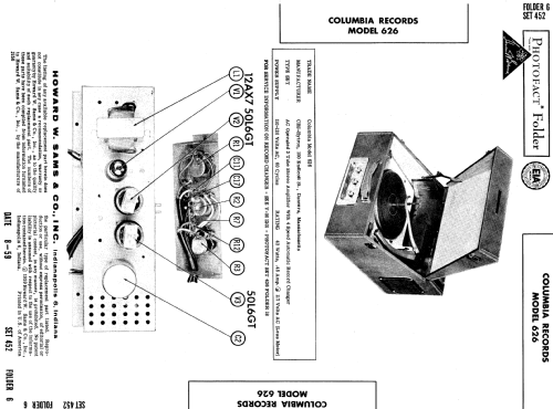 626 ; CBS-Columbia Inc.; (ID = 603370) R-Player