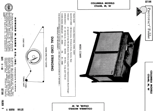 C1164M ; CBS-Columbia Inc.; (ID = 521510) Radio