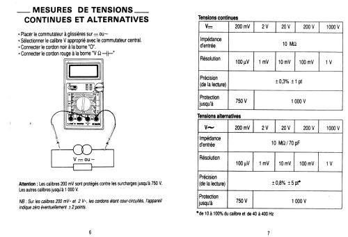 Digital Multimeter Lab'x 9000; CdA, Construction d' (ID = 1815175) Equipment