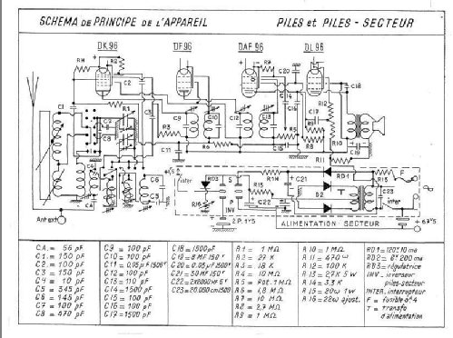 Minicapte Piles; Radio-Célard, Ergos, (ID = 1009747) Radio