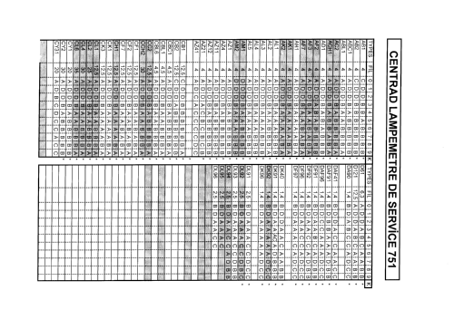 Lampemètre de service 751; Centrad; Annecy (ID = 2324230) Equipment