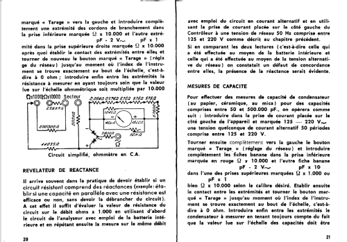 Multimeter 517 A; Centrad; Annecy (ID = 1005116) Ausrüstung