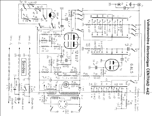 Volt-Ohmmètre 442; Centrad; Annecy (ID = 1045181) Equipment