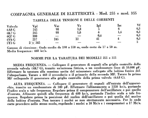 255; CGE, Compagnia (ID = 225850) Radio