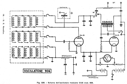 Oscillatore modulato 906; CGE, Compagnia (ID = 2576131) Equipment