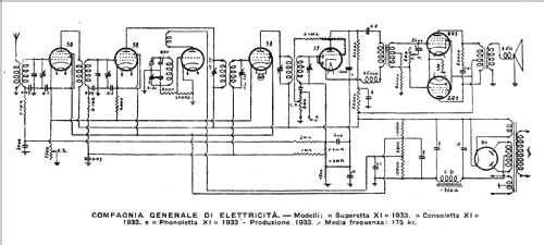 Phonoletta XI ; CGE, Compagnia (ID = 226167) Radio