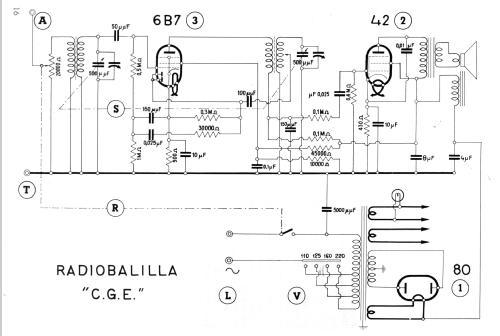 Radiobalilla 650; CGE, Compagnia (ID = 357182) Radio