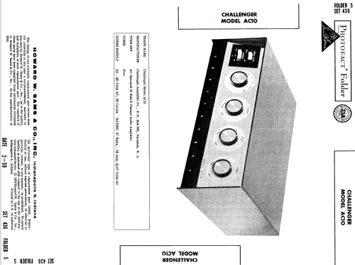AC10 ; Challenger Amplifier (ID = 640414) Ampl/Mixer