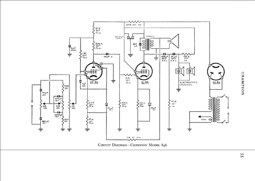 Golden voice 846; Champion Electric, (ID = 557729) Enrég.-R