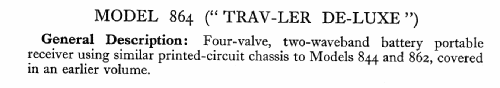 Trav-Ler 864; Champion Electric, (ID = 564034) Radio