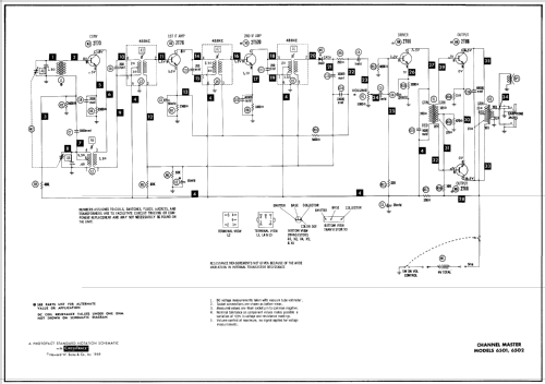 Transistor 6 6501; Channel Master Corp. (ID = 509492) Radio