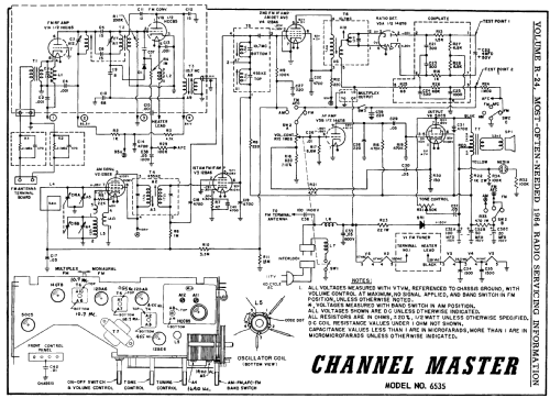 6535 ; Channel Master Corp. (ID = 176520) Radio