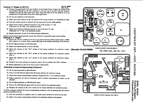 985400 ; Chevrolet Div. (ID = 792075) Autoradio