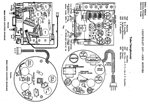 985424 ; Chevrolet Div. (ID = 792185) Car Radio