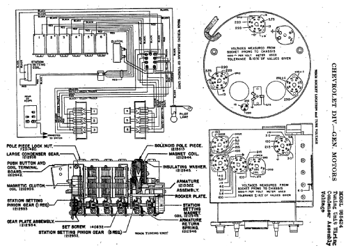 985424 ; Chevrolet Div. (ID = 792186) Autoradio