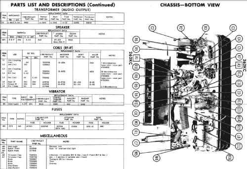 986771; Chevrolet Div. (ID = 237768) Car Radio