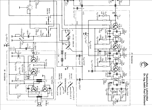 Elektronik Labor Bausatz Rundfunkempfänger; Christiani, Dr. Ing. (ID = 643328) Bausatz