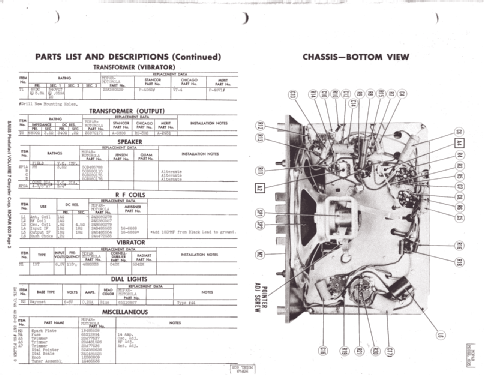 Mopar 603; Chrysler Motor Parts (ID = 1301674) Car Radio