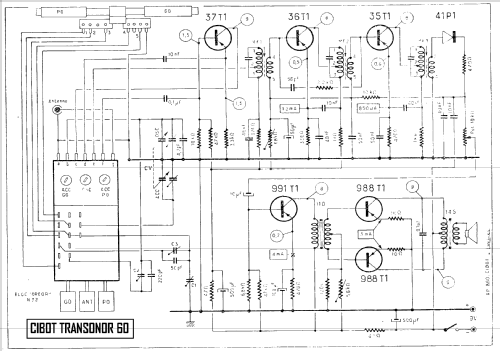 Transistor 60 ; Cibot Radio; Paris (ID = 1188385) Radio