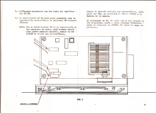 Kit estereofónico HF-2015; Clarivox, S.A., (ID = 2093857) Radio