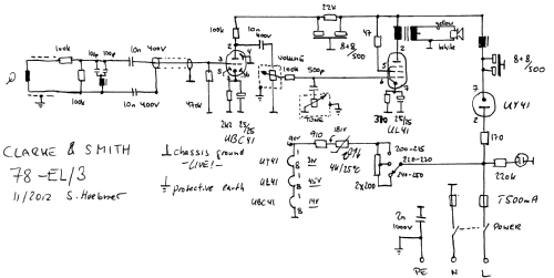 78/EL-3; Clarke & Smith MFG (ID = 1341558) R-Player