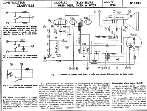 DE59; Clarville CSF; Paris (ID = 290433) Television