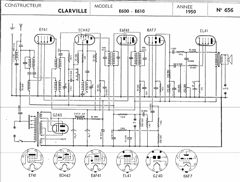 E610; Clarville CSF; Paris (ID = 276515) Radio