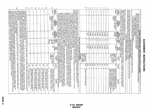 51J-3 ; Collins Radio (ID = 466875) Commercial Re