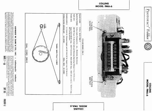 FMA-6; Collins Radio (ID = 466989) Adapteur