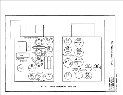 106-B ; Colonial Radio Co.; (ID = 222041) Car Radio