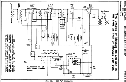 279 ; Colonial Radio Co.; (ID = 718309) Radio