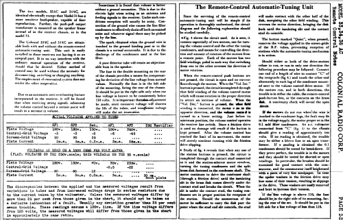 34 AC ; Colonial Radio Co.; (ID = 714546) Radio