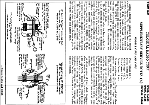 C-695 ; Colonial Radio Co.; (ID = 717677) Radio