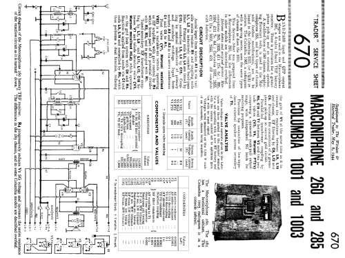 1003; Columbia Graphophone (ID = 1255350) Radio