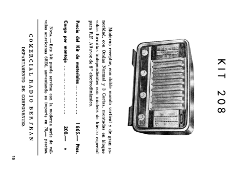 Amplibanda KIT 208; Comercial Radio (ID = 1952525) Radio