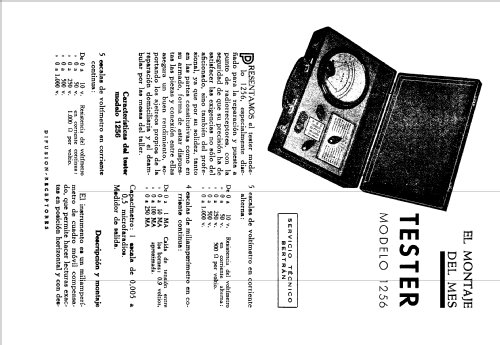 Comprobador 1256; Comercial Radio (ID = 1483987) Equipment