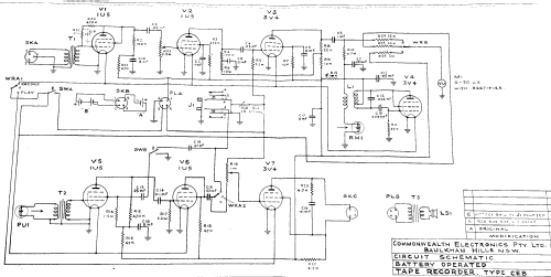 CEB Tape Machine ; Commonwealth (ID = 2364693) R-Player