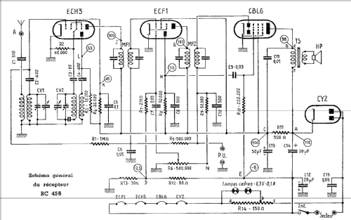 RC458; Comptoir MB (ID = 381437) Radio