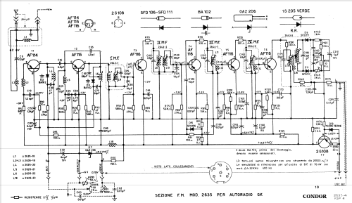 GK2620 12V; Condor Ing. Gallo; (ID = 791344) Car Radio