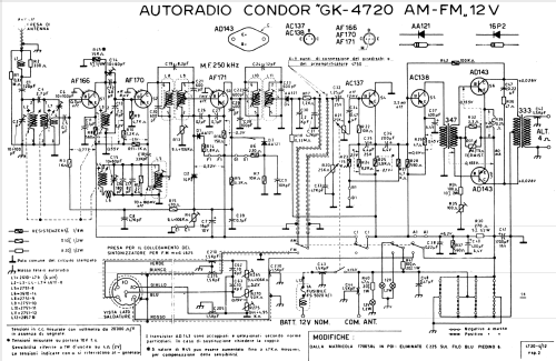 GK4720; Condor Ing. Gallo; (ID = 731740) Car Radio
