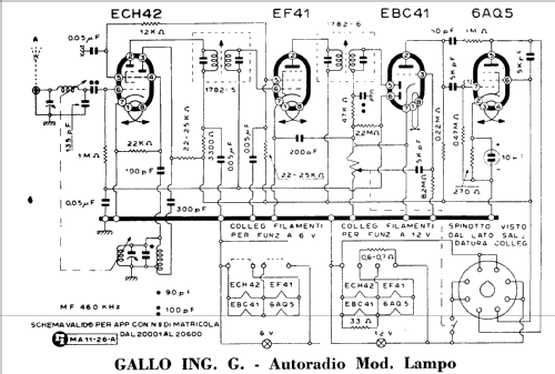 Lampo ; Condor Ing. Gallo; (ID = 961623) Car Radio