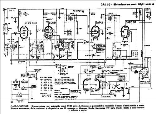 S9-II Electronik; Condor Ing. Gallo; (ID = 310475) Car Radio