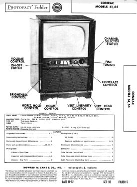 42-P-64; Conrac Inc.; Baldwin (ID = 3104843) Television