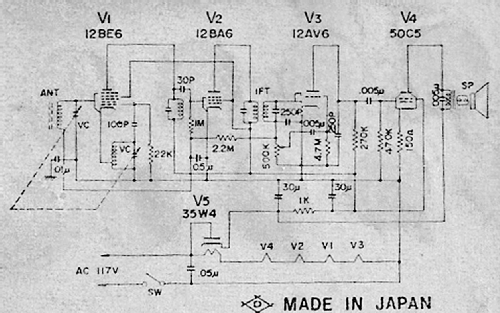 Viscount 503; Consolidated S.M. (ID = 1688051) Radio