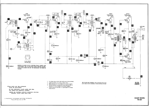 Transistor Six TR-182; Continental (ID = 602612) Radio